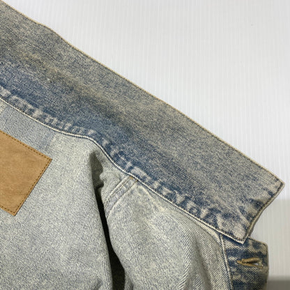 【中古品】【メンズ】 ALOND アラウンド SIDE ZIP DENIM JACKET サイドジップ デニム ジャケット ライトアウター 142-260918-yo-01-teih サイズ：L カラー：インディゴ 万代Net店