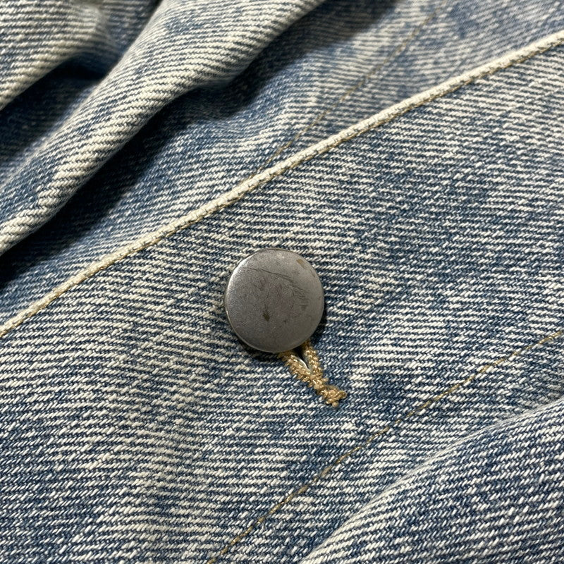 【中古品】【メンズ】 ALOND アラウンド SIDE ZIP DENIM JACKET サイドジップ デニム ジャケット ライトアウター 142-260918-yo-01-teih サイズ：L カラー：インディゴ 万代Net店