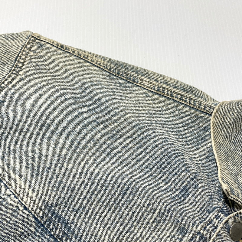 【中古品】【メンズ】 ALOND アラウンド SIDE ZIP DENIM JACKET サイドジップ デニム ジャケット ライトアウター 142-260918-yo-01-teih サイズ：L カラー：インディゴ 万代Net店