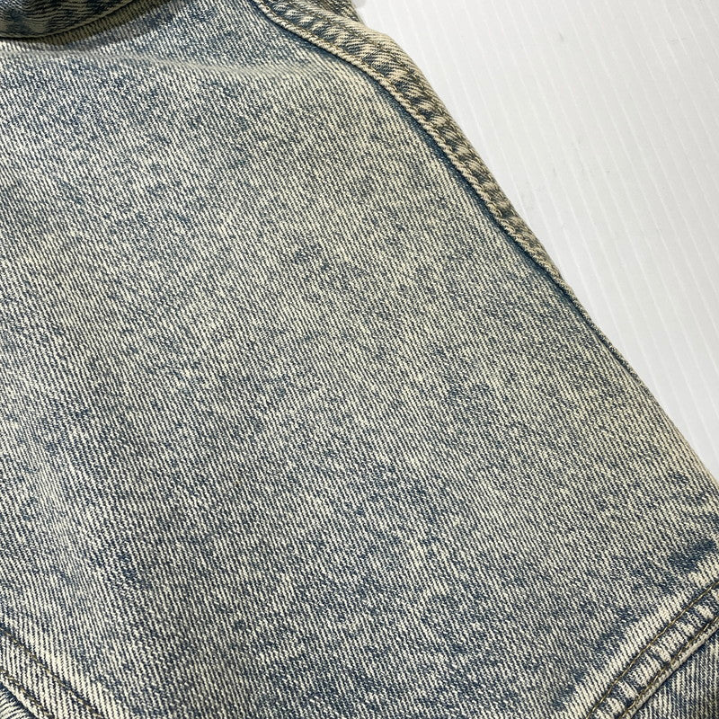 【中古品】【メンズ】 ALOND アラウンド SIDE ZIP DENIM JACKET サイドジップ デニム ジャケット ライトアウター 142-260918-yo-01-teih サイズ：L カラー：インディゴ 万代Net店