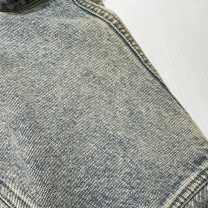 【中古品】【メンズ】 ALOND アラウンド SIDE ZIP DENIM JACKET サイドジップ デニム ジャケット ライトアウター 142-260918-yo-01-teih サイズ：L カラー：インディゴ 万代Net店