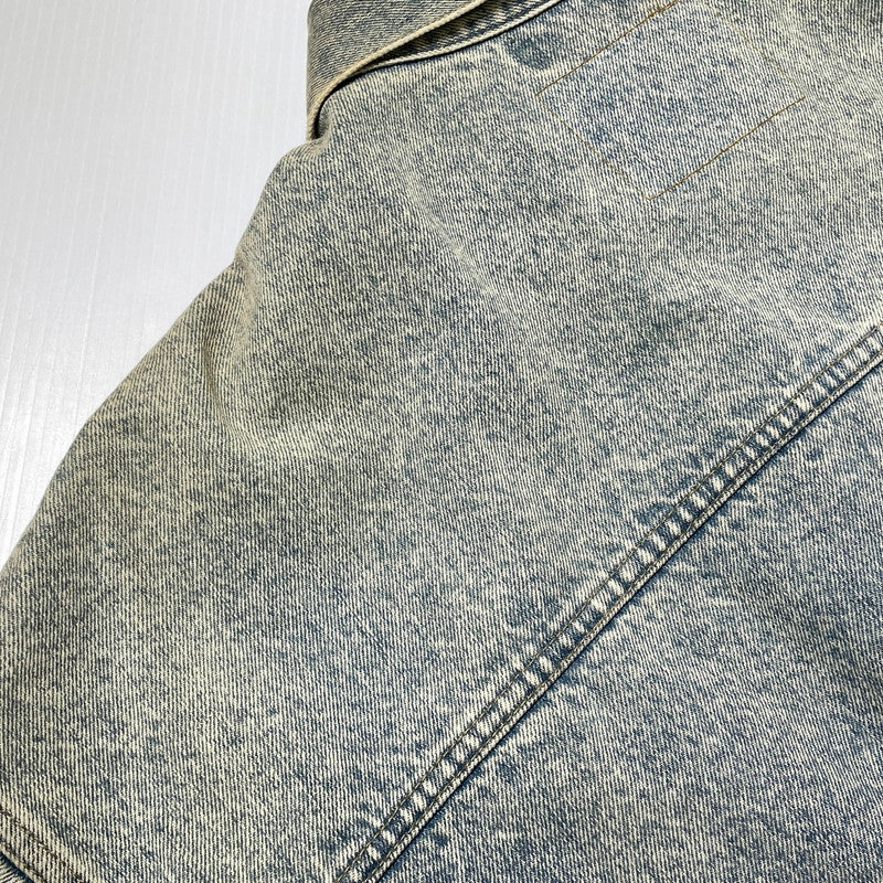 【中古品】【メンズ】 ALOND アラウンド SIDE ZIP DENIM JACKET サイドジップ デニム ジャケット ライトアウター 142-260918-yo-01-teih サイズ：L カラー：インディゴ 万代Net店