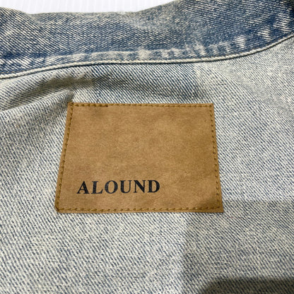 【中古品】【メンズ】 ALOND アラウンド SIDE ZIP DENIM JACKET サイドジップ デニム ジャケット ライトアウター 142-260918-yo-01-teih サイズ：L カラー：インディゴ 万代Net店