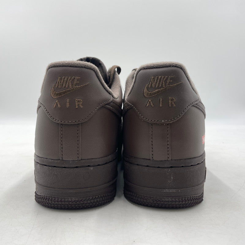 【中古品】【メンズ】 NIKE ナイキ × SUPREME シュプリーム 別注コラボ AIR FORCE 1 LOW "BAROQUE BROWN" CU9225-200 エアフォース1 ロー バロックブラウン スニーカー 靴 シューズ 160-260926-yo-04-teih サイズ：27cm カラー：ブラウン 万代Net店
