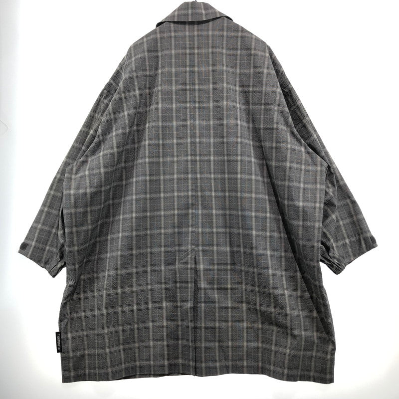 【中古品】【メンズ】 TIGHTBOOTH PRODUCTION タイトブース プロダクション 21SS GINGHAM BIG COAT 2021年春夏 ギンガム ビッグコート アウター 142-260918-sa-11-teih サイズ：L カラー：CHECK 万代Net店
