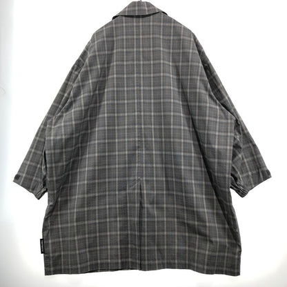 【中古品】【メンズ】 TIGHTBOOTH PRODUCTION タイトブース プロダクション 21SS GINGHAM BIG COAT 2021年春夏 ギンガム ビッグコート アウター 142-260918-sa-11-teih サイズ：L カラー：CHECK 万代Net店