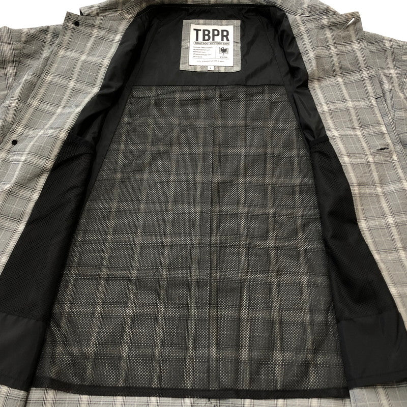 【中古品】【メンズ】 TIGHTBOOTH PRODUCTION タイトブース プロダクション 21SS GINGHAM BIG COAT 2021年春夏 ギンガム ビッグコート アウター 142-260918-sa-11-teih サイズ：L カラー：CHECK 万代Net店