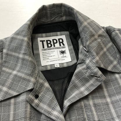 【中古品】【メンズ】 TIGHTBOOTH PRODUCTION タイトブース プロダクション 21SS GINGHAM BIG COAT 2021年春夏 ギンガム ビッグコート アウター 142-260918-sa-11-teih サイズ：L カラー：CHECK 万代Net店