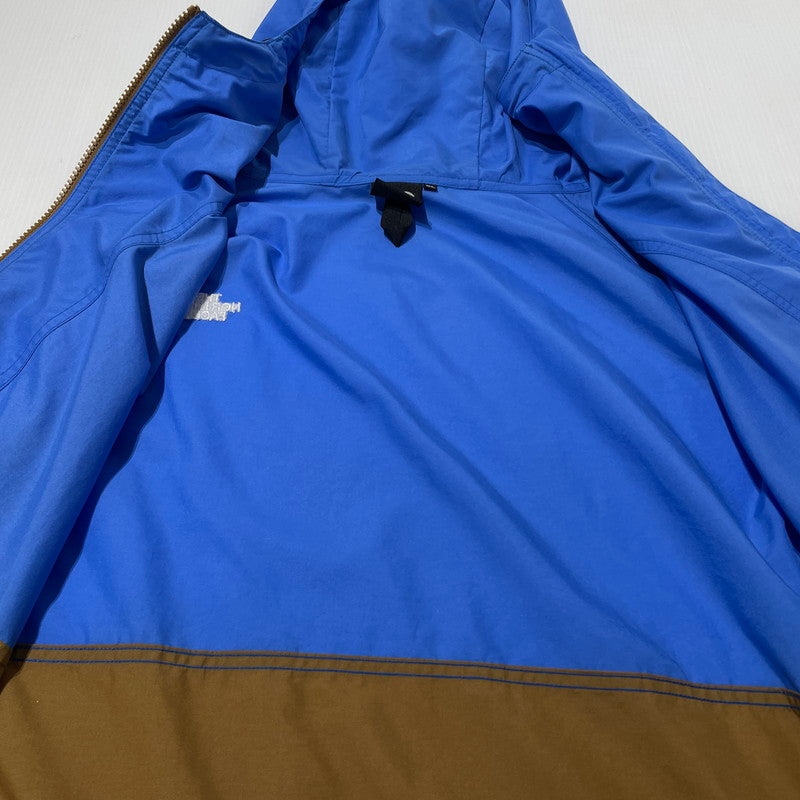 【中古品】【メンズ】 THE NORTH FACE ザ・ノースフェイス COMPACT JACKET NP72230 コンパクト ジャケット ライトアウター 144-260918-yo-04-teih サイズ：XL カラー：ブルー×ブラウン 万代Net店