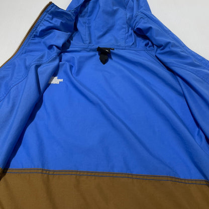 【中古品】【メンズ】 THE NORTH FACE ザ・ノースフェイス COMPACT JACKET NP72230 コンパクト ジャケット ライトアウター 144-260918-yo-04-teih サイズ：XL カラー：ブルー×ブラウン 万代Net店