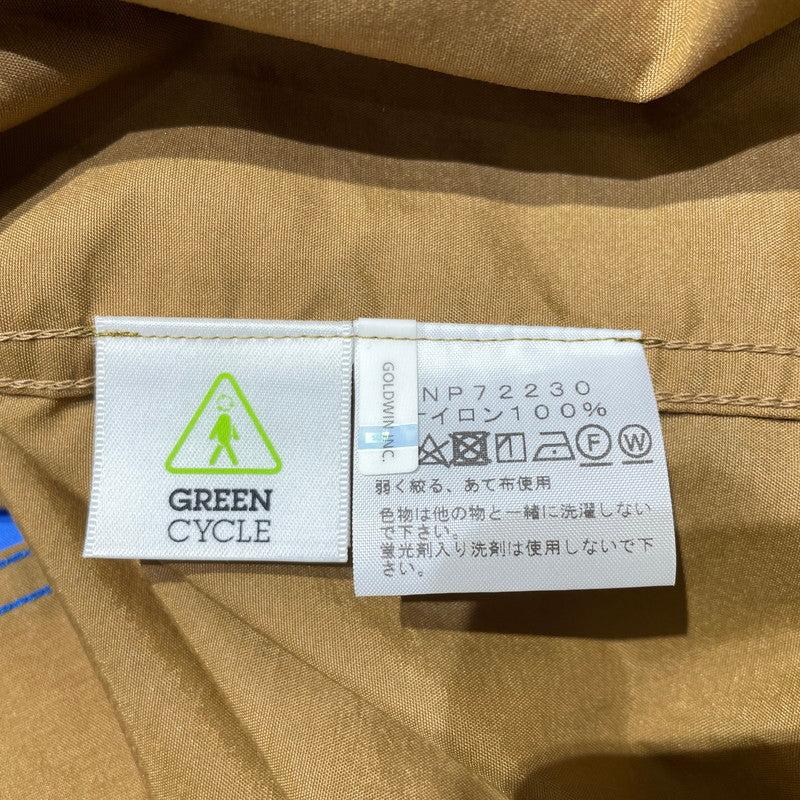 【中古品】【メンズ】 THE NORTH FACE ザ・ノースフェイス COMPACT JACKET NP72230 コンパクト ジャケット ライトアウター 144-260918-yo-04-teih サイズ：XL カラー：ブルー×ブラウン 万代Net店