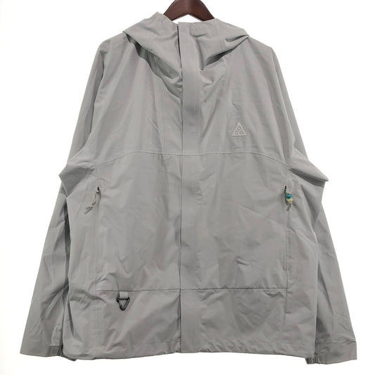 【中古品】【メンズ】 NIKE ACG ナイキ エーシージー STORM-FIT CASCADE RAINS DV9416-025 ストームフィット カスケード レインズ アウター 148-260918-sa-09-teih サイズ：2XL カラー：グレー 万代Net店