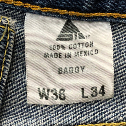 【中古品】【メンズ】 LEVI’S リーバイス 493 SILVER TAB DENIM シルバー タブ デニム ボトムス ジーンズ 156-260918-sa-22-teih サイズ：W36L34 カラー：インディゴ 万代Net店