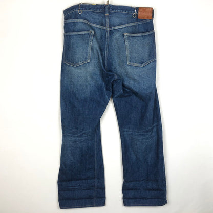 【中古品】【メンズ】 FULLCOUNT フルカウント DENIM 0105 デニム ボトムス ジーンズ 156-260918-sa-23-teih サイズ：40 カラー：インディゴ 万代Net店