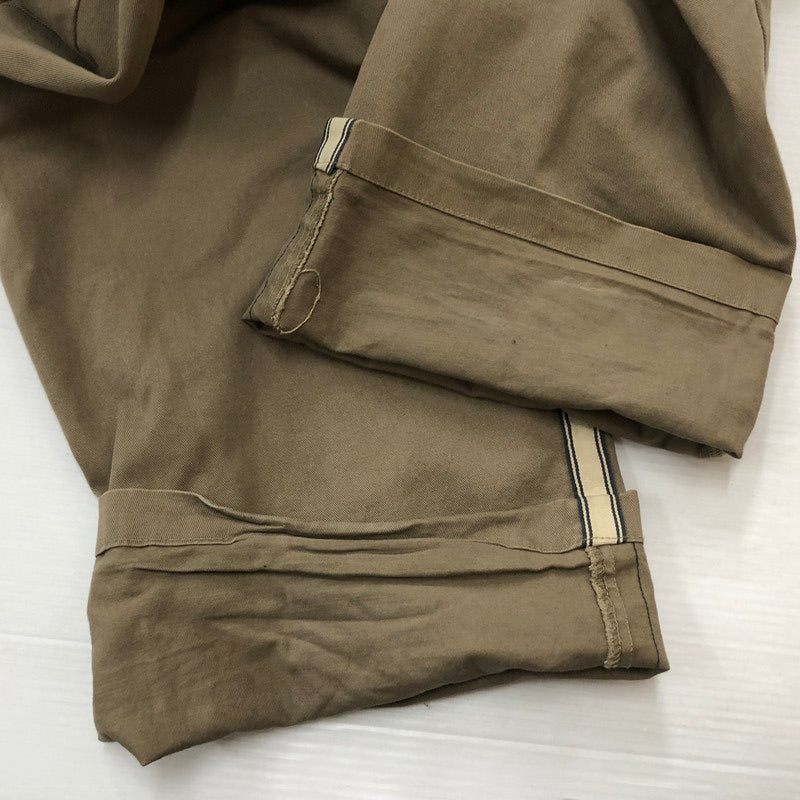 【中古品】【メンズ】 STUSSY ステューシー 90’s EAZY LINE PANT 90年代 イージー ライン パンツ ボトムス 152-260918-sa-19-teih サイズ：L カラー：ベージュ系 万代Net店