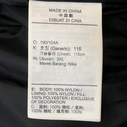 【中古品】【メンズ】 AIR JORDAN エア ジョーダン DOWN JACKET FB7332-010 ダウン ジャケット アウター 148-260918-sa-05-teih サイズ：3XL カラー：ブラック 万代Net店