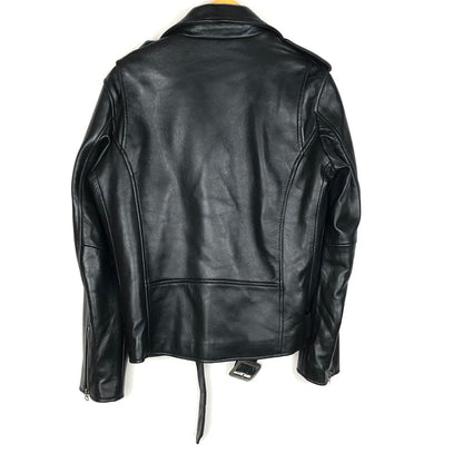 【中古品】【メンズ】 STARKE HAUT シュタルケ アウト SHEEPSKIN DOUBLE RIDERS JACKET シープスキン ダブルライダース ジャケット アウター 145-260918-sa-08-teih サイズ：S カラー：ブラック 万代Net店
