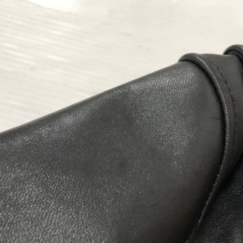 【中古品】【メンズ】 STARKE HAUT シュタルケ アウト SHEEPSKIN DOUBLE RIDERS JACKET シープスキン ダブルライダース ジャケット アウター 145-260918-sa-08-teih サイズ：S カラー：ブラック 万代Net店