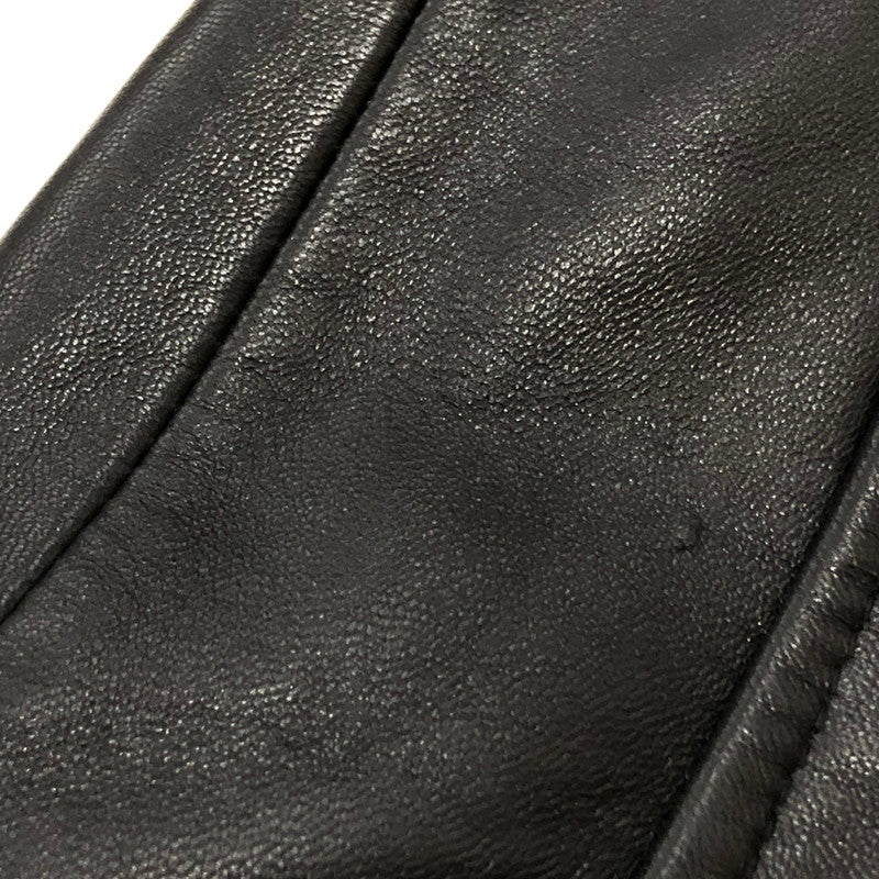 【中古品】【メンズ】 STARKE HAUT シュタルケ アウト SHEEPSKIN DOUBLE RIDERS JACKET シープスキン ダブルライダース ジャケット アウター 145-260918-sa-08-teih サイズ：S カラー：ブラック 万代Net店