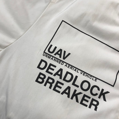 【現状渡し品】【メンズ】 AVIREX アヴィレックス DEAD LOCK BREAKER JACKET 6112127 デッド ロック ブレイカー ジャケット アウター 145-260918-sa-07-teih サイズ：L カラー：ホワイト 万代Net店