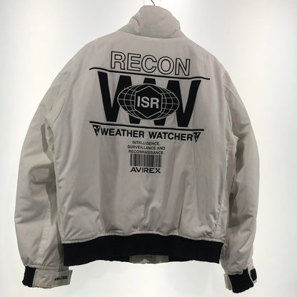 【現状渡し品】【メンズ】 AVIREX アヴィレックス DEAD LOCK BREAKER JACKET 6112127 デッド ロック ブレイカー ジャケット アウター 145-260918-sa-07-teih サイズ：L カラー：ホワイト 万代Net店