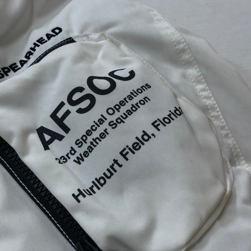 【現状渡し品】【メンズ】 AVIREX アヴィレックス DEAD LOCK BREAKER JACKET 6112127 デッド ロック ブレイカー ジャケット アウター 145-260918-sa-07-teih サイズ：L カラー：ホワイト 万代Net店