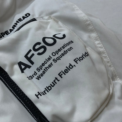 【現状渡し品】【メンズ】 AVIREX アヴィレックス DEAD LOCK BREAKER JACKET 6112127 デッド ロック ブレイカー ジャケット アウター 145-260918-sa-07-teih サイズ：L カラー：ホワイト 万代Net店