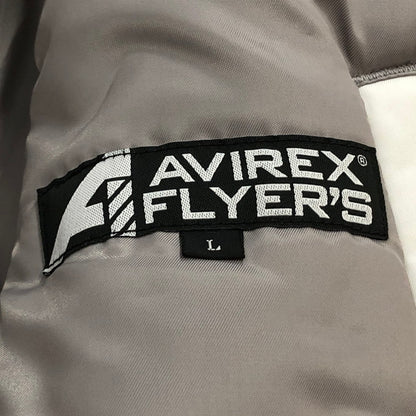 【現状渡し品】【メンズ】 AVIREX アヴィレックス DEAD LOCK BREAKER JACKET 6112127 デッド ロック ブレイカー ジャケット アウター 145-260918-sa-07-teih サイズ：L カラー：ホワイト 万代Net店