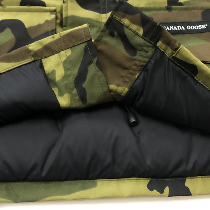 【中古品】【メンズ】 CANADA GOOSE カナダグース KAMLOOPS 4078JM カムル－プス アウター 140-260918-sa-06-teih サイズ：XS カラー：カモ柄 万代Net店