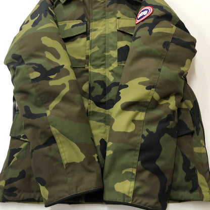 【中古品】【メンズ】 CANADA GOOSE カナダグース KAMLOOPS 4078JM カムル－プス アウター 140-260918-sa-06-teih サイズ：XS カラー：カモ柄 万代Net店