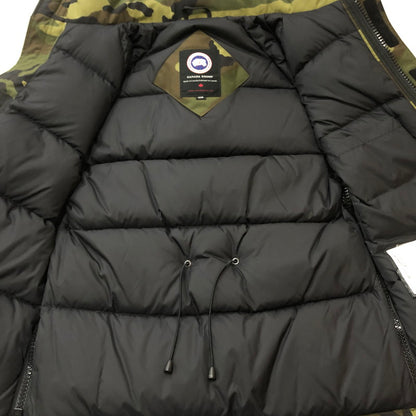 【中古品】【メンズ】 CANADA GOOSE カナダグース KAMLOOPS 4078JM カムル－プス アウター 140-260918-sa-06-teih サイズ：XS カラー：カモ柄 万代Net店