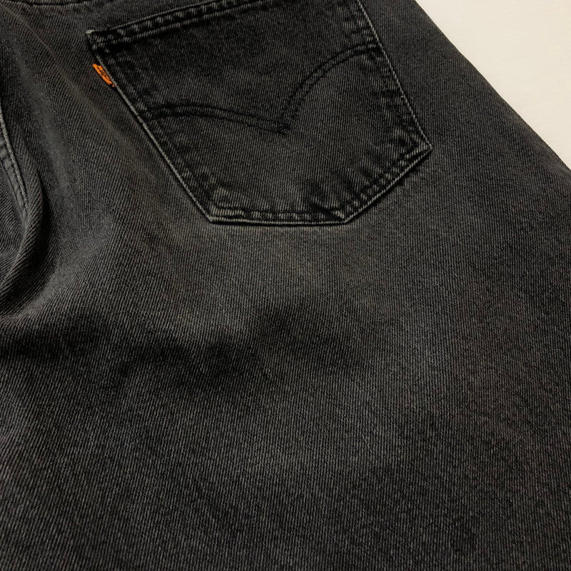 【中古品】【メンズ】 LEVI’S リーバイス 505 977 90’s BLACK DENIM 505-4159 90年代 ブラック デニム ボトムス ジーンズ 156-260918-sa-25-teih サイズ：38 カラー：ブラック 万代Net店