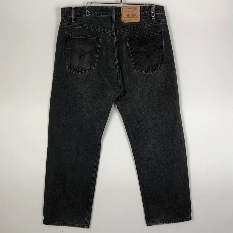 【中古品】【メンズ】 LEVI’S リーバイス 505 977 90’s BLACK DENIM 505-4159 90年代 ブラック デニム ボトムス ジーンズ 156-260918-sa-25-teih サイズ：38 カラー：ブラック 万代Net店