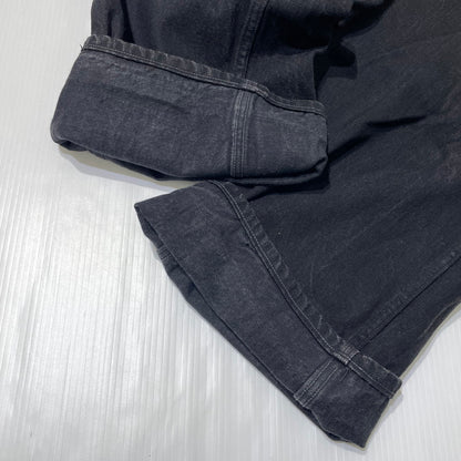 【中古品】【メンズ】 COMOLI コモリ DENIM BELTED PANTS N03-030003 デニム ベルテッドパンツ ボトムス 151-260918-yo-07-teih サイズ：4 カラー：ブラック 万代Net店