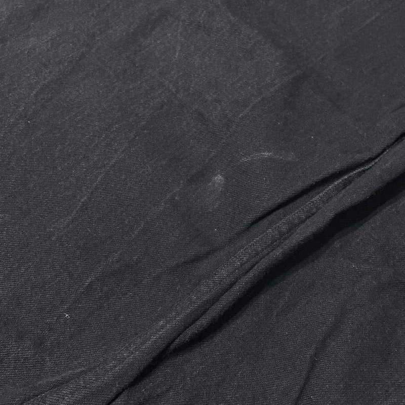 【中古品】【メンズ】 COMOLI コモリ DENIM BELTED PANTS N03-030003 デニム ベルテッドパンツ ボトムス 151-260918-yo-07-teih サイズ：4 カラー：ブラック 万代Net店