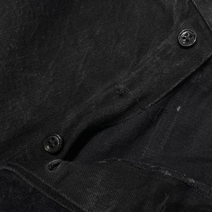【中古品】【メンズ】 COMOLI コモリ DENIM BELTED PANTS N03-030003 デニム ベルテッドパンツ ボトムス 151-260918-yo-07-teih サイズ：4 カラー：ブラック 万代Net店