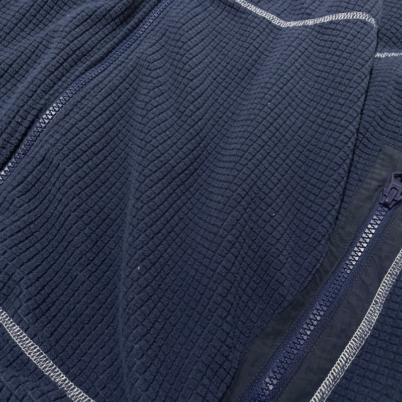 【中古品】【メンズ】 ACY エーシー × WAKE ウェイク 別注コラボ FLEECE JACKET ACYWAKE-23AW-001 フリージャケット ライトアウター 140-260918-yo-06-teih サイズ：3 カラー：ネイビー 万代Net店
