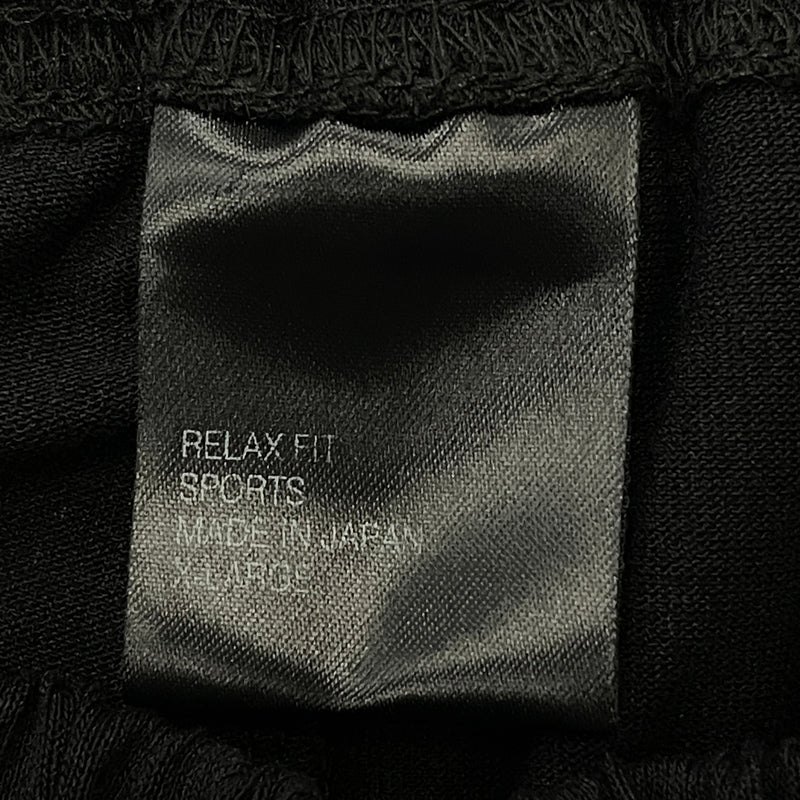 【中古品】【メンズ】 RELAXFITリラックス フィット SPORTS CORDURANYLON SWEAT SETUP スポーツ コーデュラ ナイロン スエット セットアップ 147-260919-sa-01-teih サイズ：XL カラー：ブラック 万代Net店