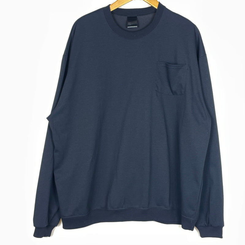 【中古品】【メンズ】 RELAXFITリラックス フィット SPORTS CORDURANYLON SWEAT SETUP スポーツ コーデュラ ナイロン スエット セットアップ 147-260919-sa-01-teih サイズ：XL カラー：ブラック 万代Net店