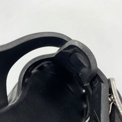 【中古品】【レディース】 PRADA プラダ MONOLITH RUBBER SANDALS モノリス ラバーサンダル 靴 167-260926-ko-12-teih サイズ：35 カラー：ブラック 万代Net店