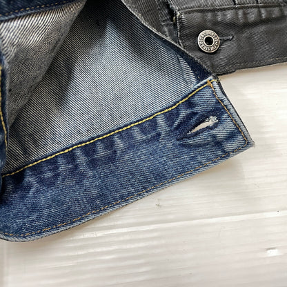 【中古品】【メンズ】 LEVI'S リーバイス 5286 × BIOTOP ビオトープ 別注コラボ TYPE 1 TRUCKER L BFL-36750-C タイプワン トラッカー エル アウター 145-260919-sa-14-teih サイズ：XS カラー：ブラック 万代Net店