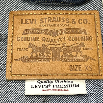 【中古品】【メンズ】 LEVI'S リーバイス 5286 × BIOTOP ビオトープ 別注コラボ TYPE 1 TRUCKER L BFL-36750-C タイプワン トラッカー エル アウター 145-260919-sa-14-teih サイズ：XS カラー：ブラック 万代Net店