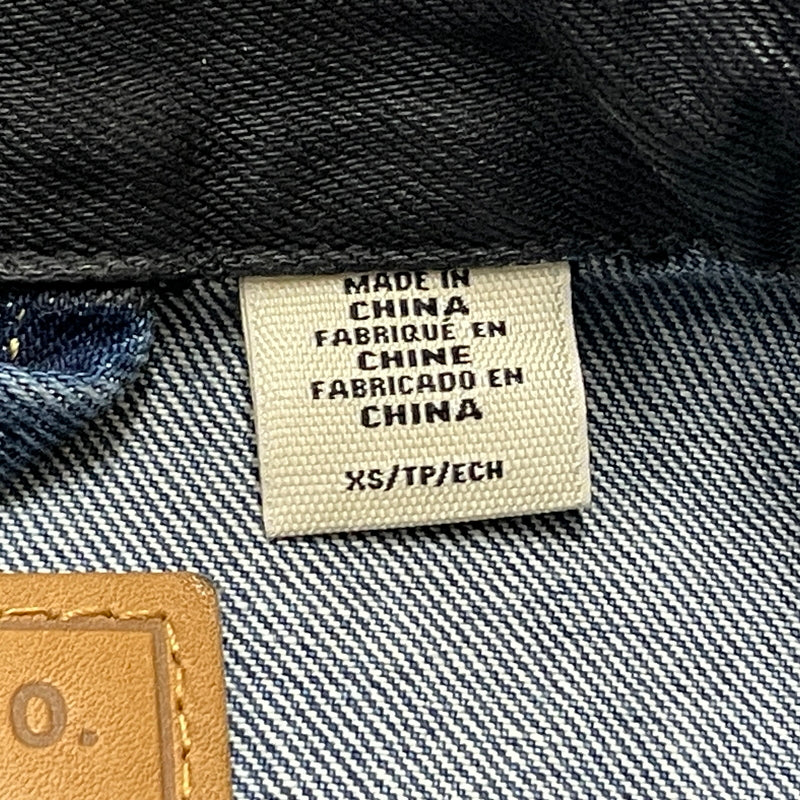 【中古品】【メンズ】 LEVI'S リーバイス 5286 × BIOTOP ビオトープ 別注コラボ TYPE 1 TRUCKER L BFL-36750-C タイプワン トラッカー エル アウター 145-260919-sa-14-teih サイズ：XS カラー：ブラック 万代Net店