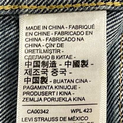 【中古品】【メンズ】 LEVI'S リーバイス 5286 × BIOTOP ビオトープ 別注コラボ TYPE 1 TRUCKER L BFL-36750-C タイプワン トラッカー エル アウター 145-260919-sa-14-teih サイズ：XS カラー：ブラック 万代Net店