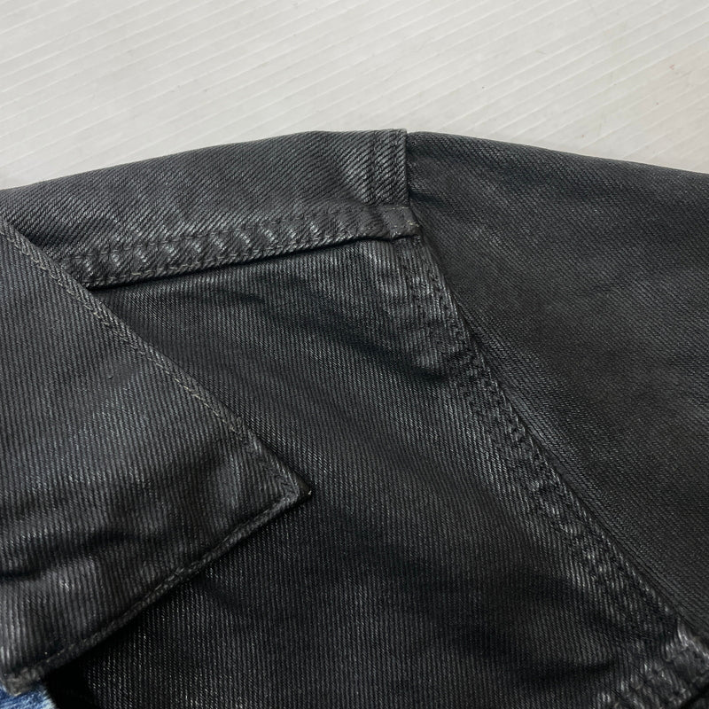 【中古品】【メンズ】 LEVI'S リーバイス 5286 × BIOTOP ビオトープ 別注コラボ TYPE 1 TRUCKER L BFL-36750-C タイプワン トラッカー エル アウター 145-260919-sa-14-teih サイズ：XS カラー：ブラック 万代Net店