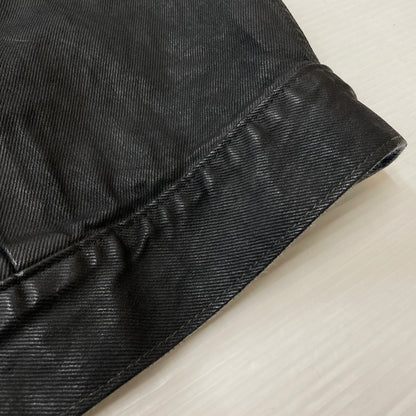 【中古品】【メンズ】 LEVI'S リーバイス 5286 × BIOTOP ビオトープ 別注コラボ TYPE 1 TRUCKER L BFL-36750-C タイプワン トラッカー エル アウター 145-260919-sa-14-teih サイズ：XS カラー：ブラック 万代Net店
