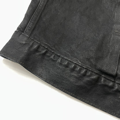 【中古品】【メンズ】 LEVI'S リーバイス 5286 × BIOTOP ビオトープ 別注コラボ TYPE 1 TRUCKER L BFL-36750-C タイプワン トラッカー エル アウター 145-260919-sa-14-teih サイズ：XS カラー：ブラック 万代Net店