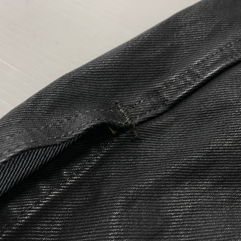 【中古品】【メンズ】 LEVI'S リーバイス 5286 × BIOTOP ビオトープ 別注コラボ TYPE 1 TRUCKER L BFL-36750-C タイプワン トラッカー エル アウター 145-260919-sa-14-teih サイズ：XS カラー：ブラック 万代Net店