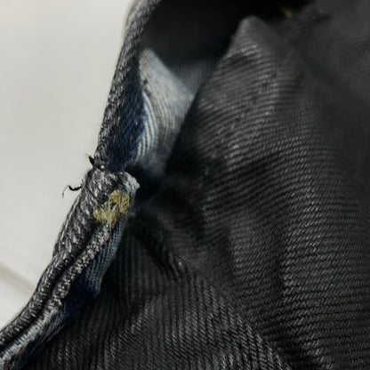 【中古品】【メンズ】 LEVI'S リーバイス 5286 × BIOTOP ビオトープ 別注コラボ TYPE 1 TRUCKER L BFL-36750-C タイプワン トラッカー エル アウター 145-260919-sa-14-teih サイズ：XS カラー：ブラック 万代Net店