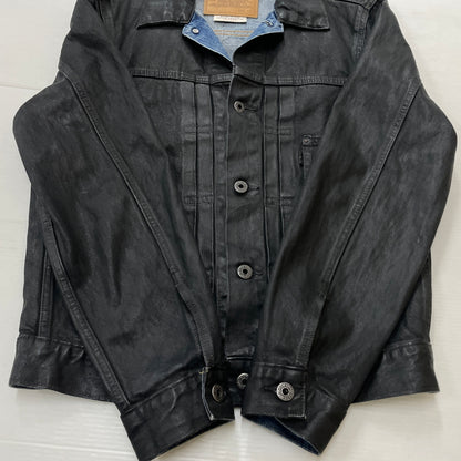 【中古品】【メンズ】 LEVI'S リーバイス 5286 × BIOTOP ビオトープ 別注コラボ TYPE 1 TRUCKER L BFL-36750-C タイプワン トラッカー エル アウター 145-260919-sa-14-teih サイズ：XS カラー：ブラック 万代Net店